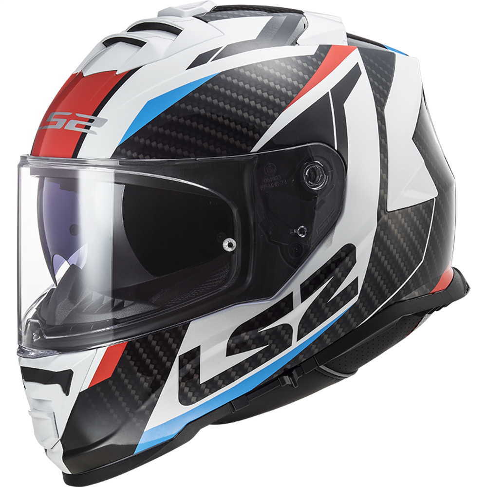LS2 Storm Kask Racer Mavi Kırmızı
