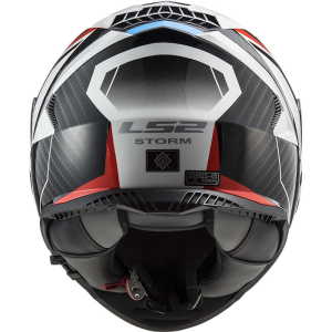 LS2 Storm Kask Racer Mavi Kırmızı