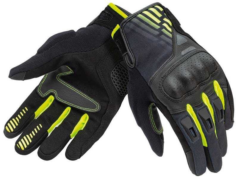 Tucano Urbano Stacca Yazlık Eldiven Siyah Neon Sarı