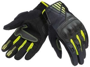 Tucano Urbano Stacca Yazlık Eldiven Siyah Neon Sarı