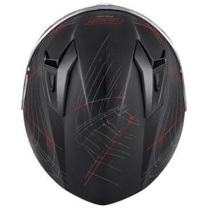 GIVI 50.7 Phobia Kask Mat Siyah-Kırmızı