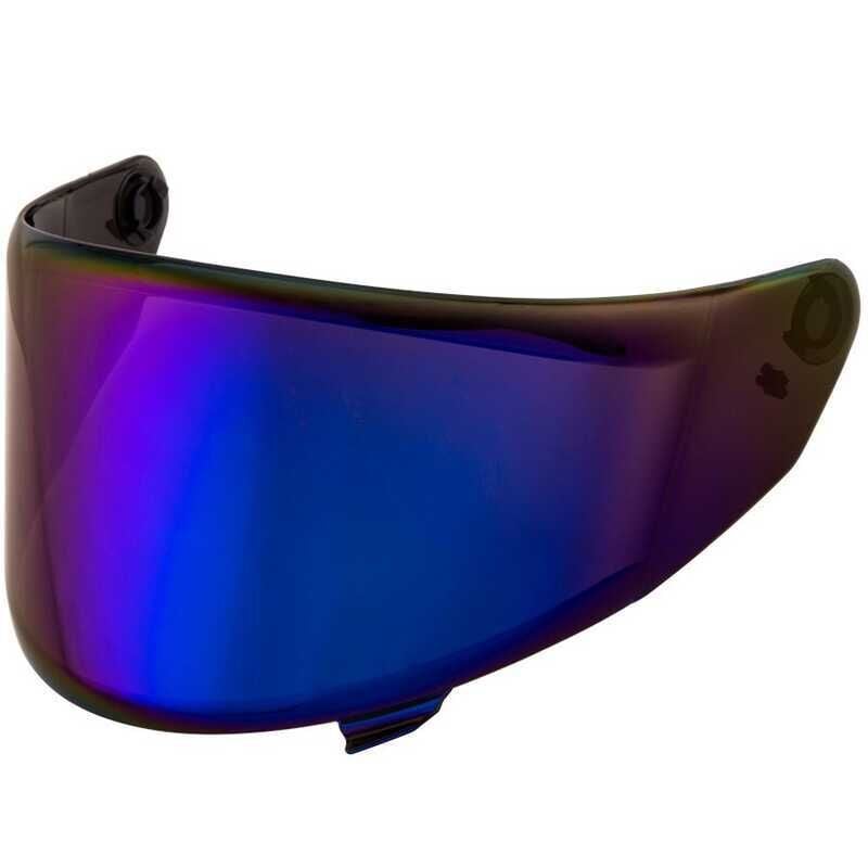 KYT KX-1 Race Gp Kask Camı İridum Mavi