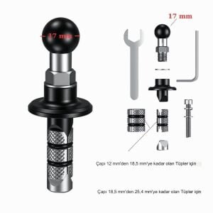 Nukrotech 17MM Toplu Çatal Bağlantı Adaptörü (Racing Motosiklet) 2189