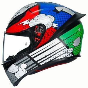 Agv Kask K1 Multi Bang Matt Italy Mavi