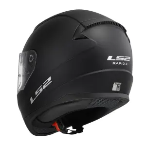 LS2 Rapid 2 Kapalı Kask Mat Siyah