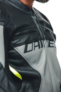 Dainese Racing 4 Deri Mont Grey Black