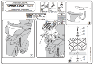 Kappa KR3700 Yamaha X-Max Arka Çanta Demiri