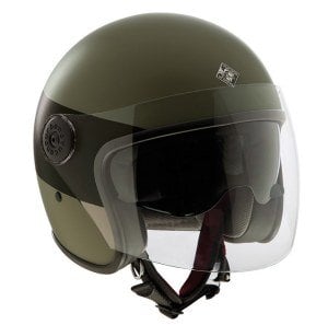 Tucano Urbano El Jet Kask Mat Haki