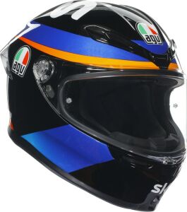 AGV K6 Kask Ece Replica Mplk Marini Sky Racing Team