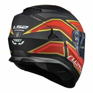 Ls2 Storm 2 Kask Foggy Mat Siyah Kırmızı