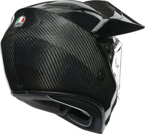 Agv Ax9 Kask Mono Parlak Karbon