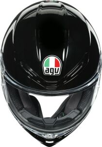 Agv K6 Kask Ece Solid Mplk Siyah