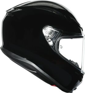 Agv K6 Kask Ece Solid Mplk Siyah