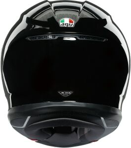 Agv K6 Kask Ece Solid Mplk Siyah