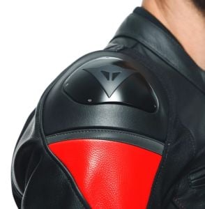 Dainese Racing 4 Deri Mont Kırmızı Siyah