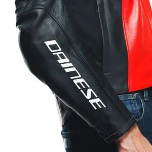 Dainese Racing 4 Deri Mont Kırmızı Siyah