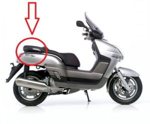 Kappa KR352 Yamaha XC300 Versity Arka Çanta Demiri
