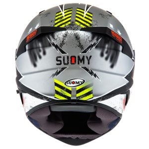 Suomy Speedstar Kask Propeller Mat Gümüş Siyah