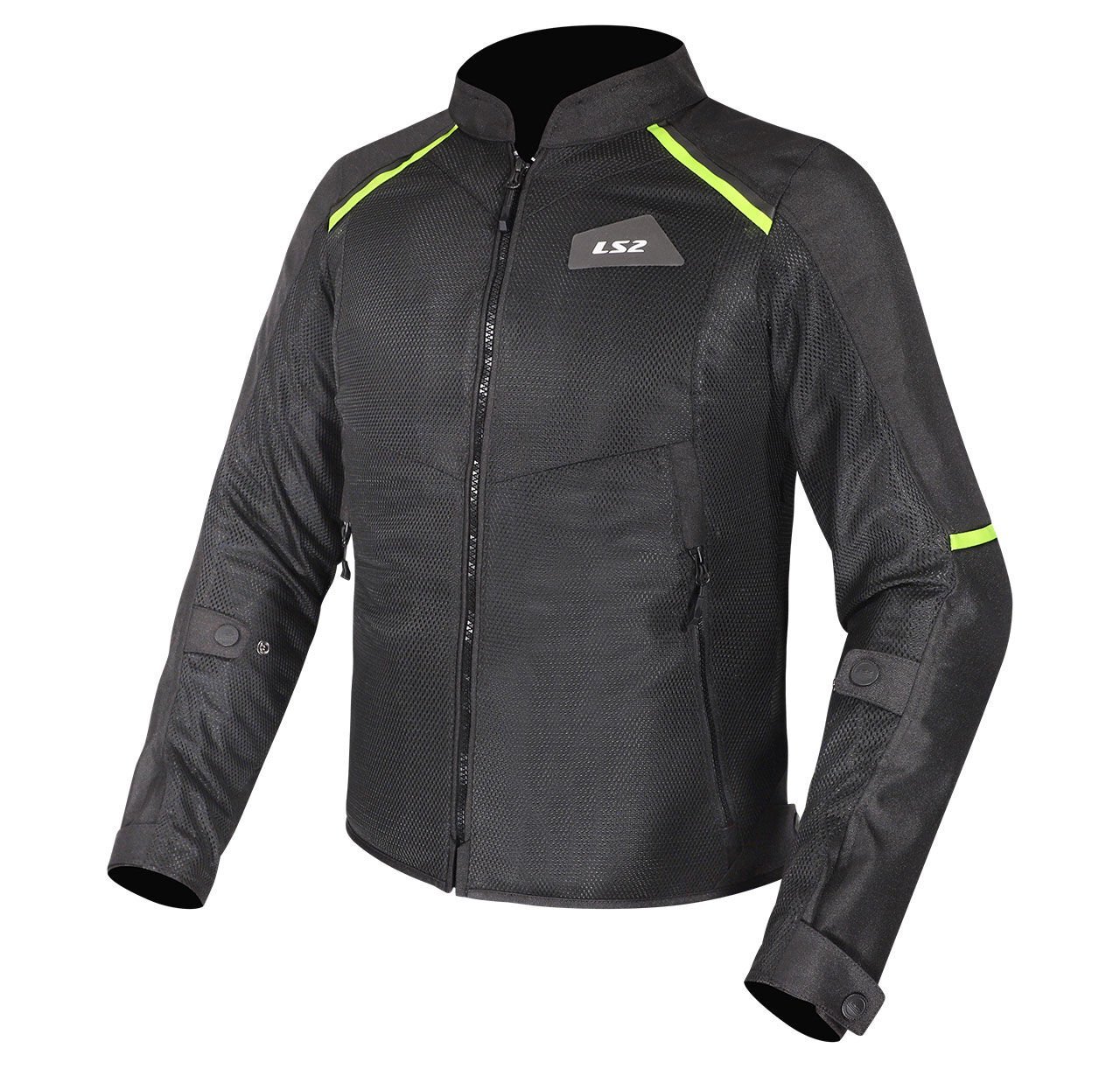 LS2 BREEZE MONT SİYAH-NEON SARI