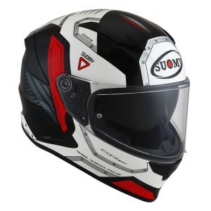 Suomy Speedstar Kask Airplane Beyaz Kırmızı