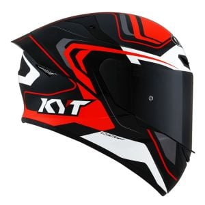 KYT TT Course Kask Overtech Siyah Turuncu