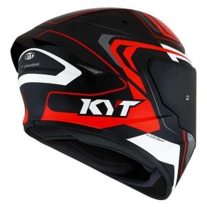 KYT TT Course Kask Overtech Siyah Turuncu