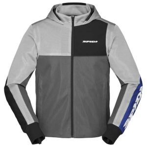 Spidi Hoodie Net Tekstil Ceket Mavi