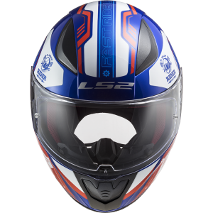 LS2 Rapid Stratus Kask Mavi Kırmızı