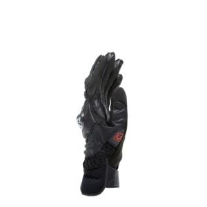 Dainese Carbon 4 Kısa Deri Eldiven Siyah
