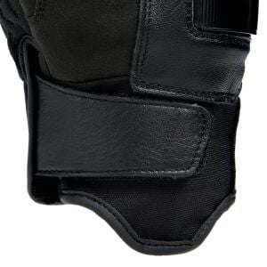 Dainese Carbon 4 Kısa Deri Eldiven Siyah