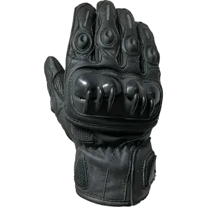 Venom VN-9021 Yazlık Deri Eldiven Siyah