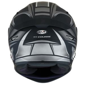 KYT TT Course Kask Tourist Mat Gri