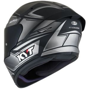 KYT TT Course Kask Tourist Mat Gri