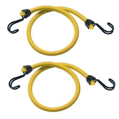 Masterlock 3022 İkiz Metal Kancalı Lastik 2 'li Sarı