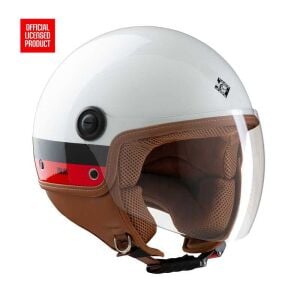 Tucano Urbano El Jettin 6.0 Yarım Kask Milan Devil İnci Beyazı