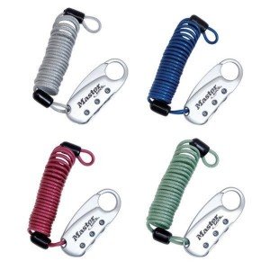 Masterlock 1559 Çelik Kablo Kask Kilidi