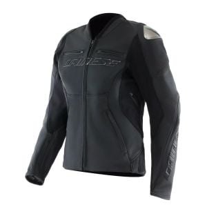 Dainese Racing 5 Kadın Deri Ceket Siyah