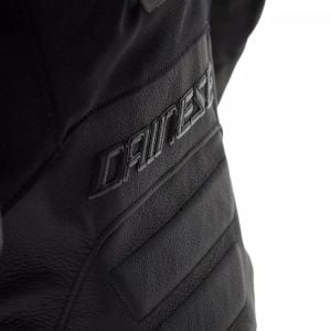 Dainese Racing 5 Kadın Deri Ceket Siyah