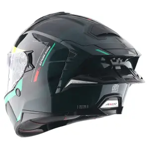 AXOR BRUTALE Kask KRYPTIC Black Green