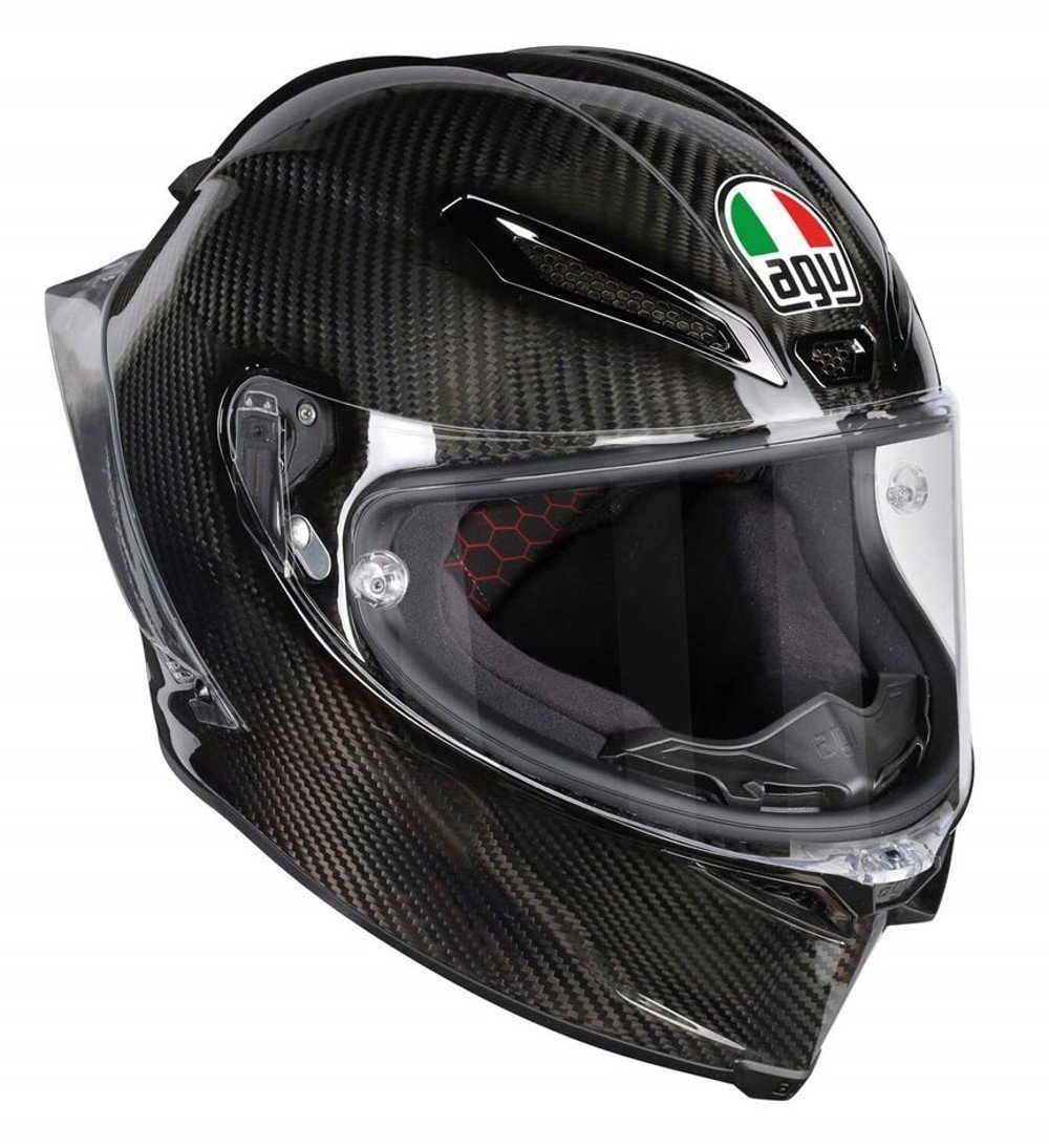 AGV Pista GP R Solid Glossy Carbon Kask
