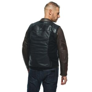 Dainese Smart Deri Yelek Siyah