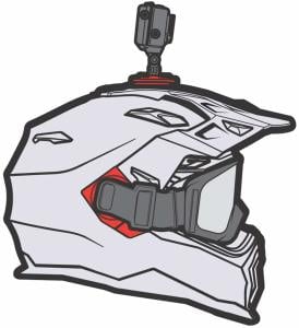 NEXX X.Wed 2 Kask X-Patrol Gri Kırmızı
