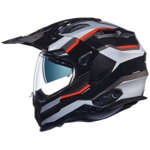 NEXX X.Wed 2 Kask X-Patrol Gri Kırmızı