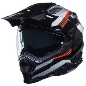 NEXX X.Wed 2 Kask X-Patrol Gri Kırmızı