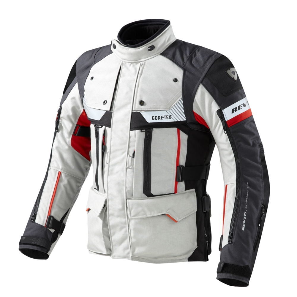 Revit Defender Pro Gore-Tex Mont Gri Kırmızı