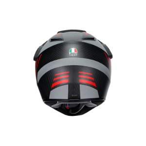 Agv AX-9 Kask Multi Refractive Adv Karbon Kırmızı