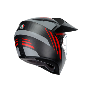 Agv AX-9 Kask Multi Refractive Adv Karbon Kırmızı