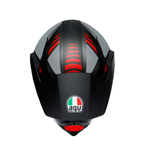 Agv AX-9 Kask Multi Refractive Adv Karbon Kırmızı