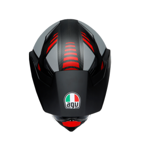 Agv AX-9 Kask Multi Refractive Adv Karbon Kırmızı