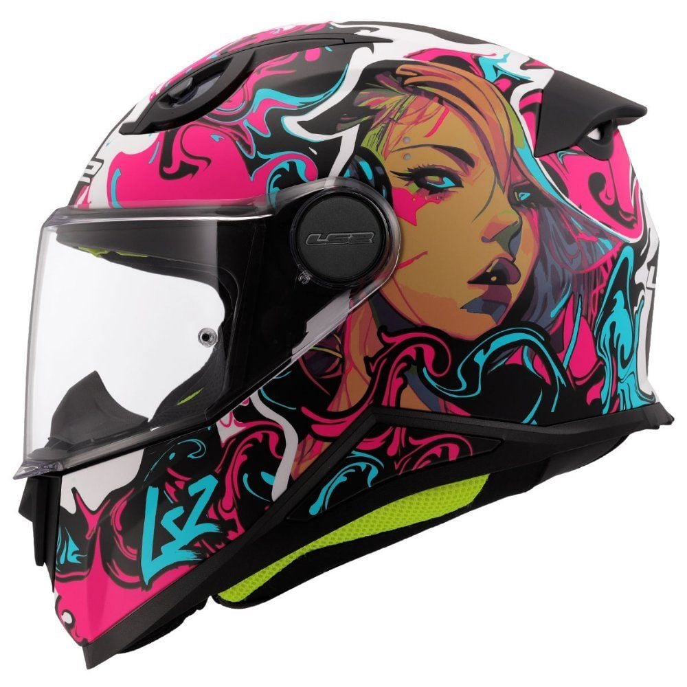 LS2 Kid Cyberg Çocuk Kask Mat Mor